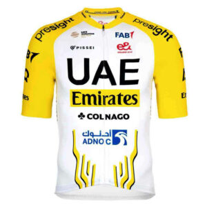 Pissei UAE TEAM EMIRATES 2024 REPLICA SHORT SLEEVE JERSEY - TOUR DE FRANCE 2024 TDFF24