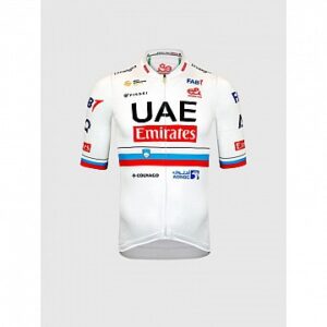 Pissei UAE TEAM EMIRATES SLOVENIAN CHAMPION JUNIOR REPLICA SHORT SLEEVE JERSEY